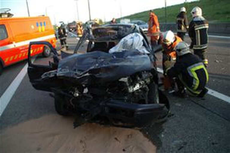 un blessé grave dans un accident de la route sur l’autoroute A8