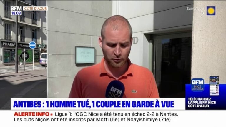 Un meurtre survenu dans un appartement d&rsquo;Antibes : un couple placé en garde à vue