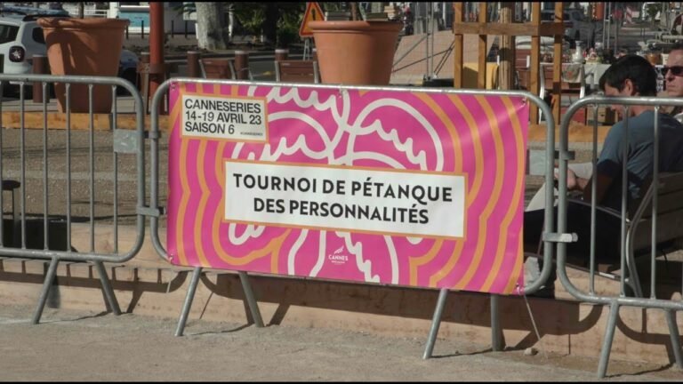 CANNESERIES 2023: La pétanque des célébrités entre en lice !