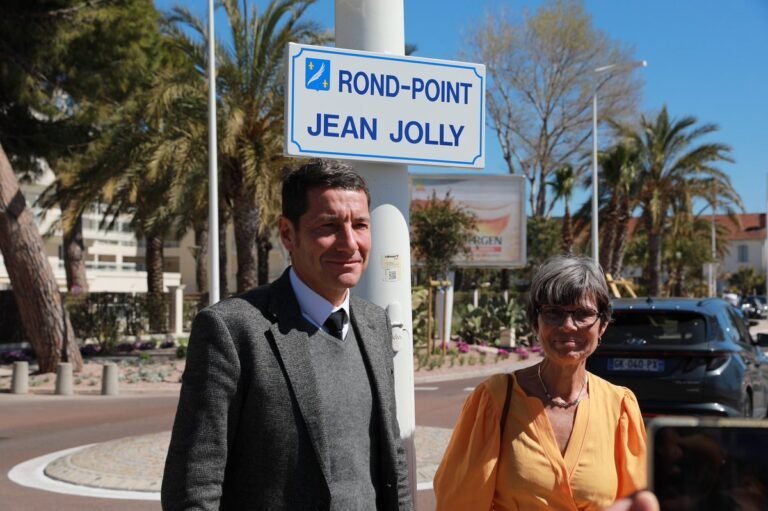 Modification du nom du rond-point de Cannes en l’honneur de Jean Jolly