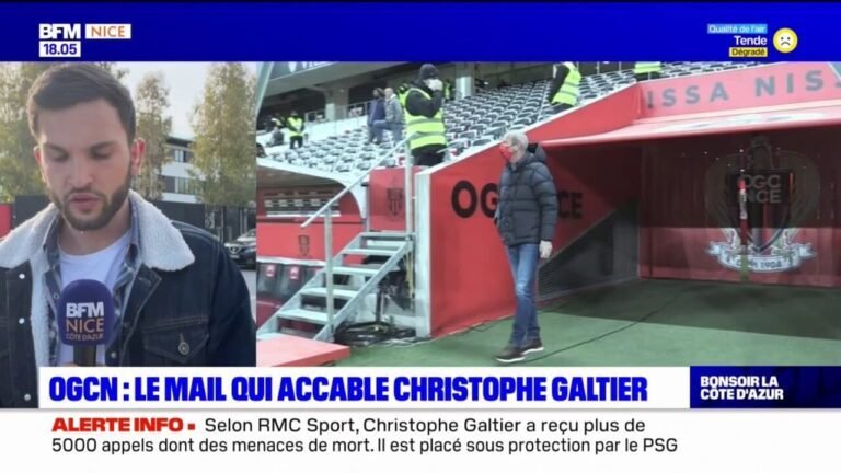 OGC Nice: Christophe Galtier, l&rsquo;ancien entraîneur, accusé de racisme