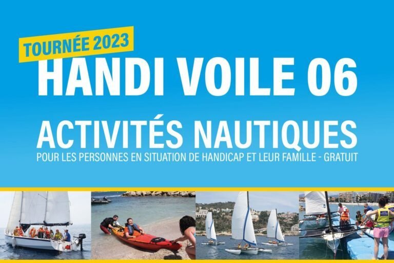 Rejoignez l&rsquo;aventure Handi Voile 06 pour sa 17ème édition !