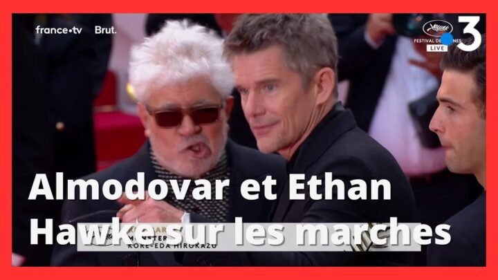 #Cannes2023: Pedro Almódovar and Ethan Hawke Steal the Spotlight on the Red Carpet