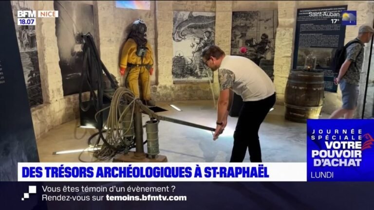 Les vestiges archéologiques du Louvre prêtés au musée de Saint-Raphaël dans le Var