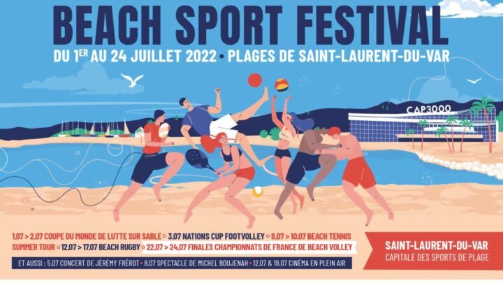 Saint-Laurent-du-Var: Découvrez le programme complet du Beach Sport Festival