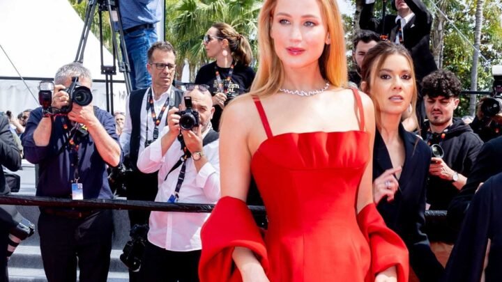 #Cannes2023 : La présence remarquée de Jennifer Lawrence sur le tapis rouge de Cannes