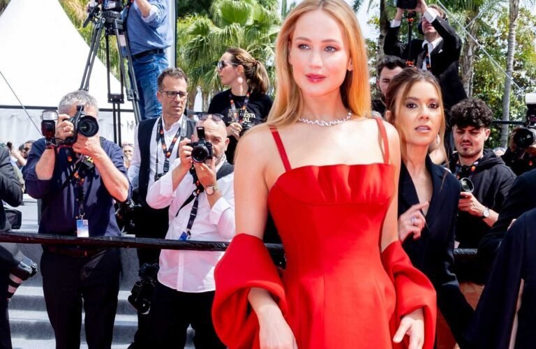 #Cannes2023 : La présence remarquée de Jennifer Lawrence sur le tapis rouge de Cannes