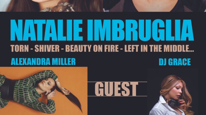 Le Double Concert Événement Natalie Umbruglia / Alexandra Miller le 7 juillet à Juan les Pins