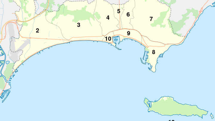Exploration des quartiers de Cannes