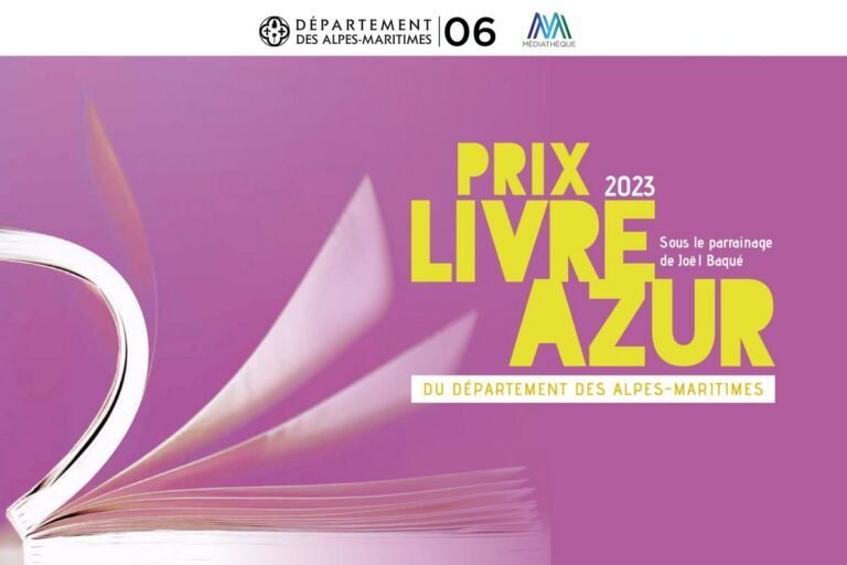 Prix Livre Azur 2023 – Département des Alpes-Maritimes