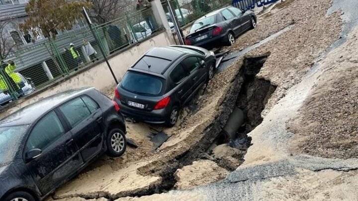 une rupture de canalisation provoque des inondations de caves