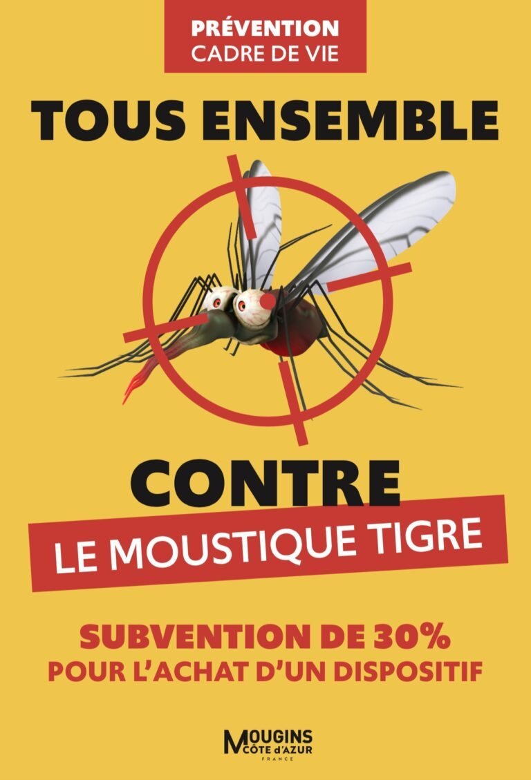 La mairie de Mougins offre des subventions à ses habitants pour combattre l’infestation des moustiques