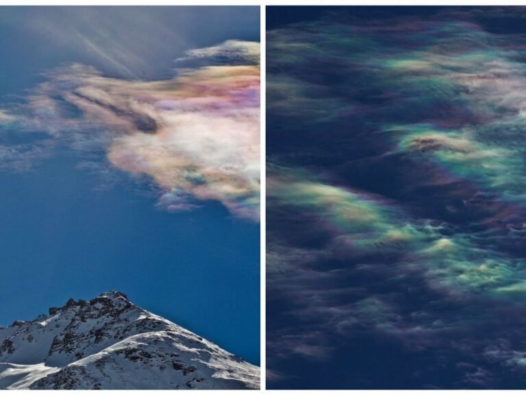 Les magnifiques nuages iridescents des Alpes-Maritimes et des Alpes-de-Haute-Provence: un spectacle rare à contempler