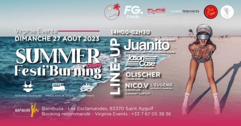 SUMMER FESTI&rsquo;BURNING ❤️‍🔥 CLOSING