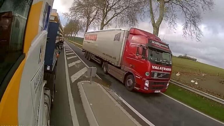 Chaos dévastateur : L&rsquo;imprévisible périple d&rsquo;un camion fou