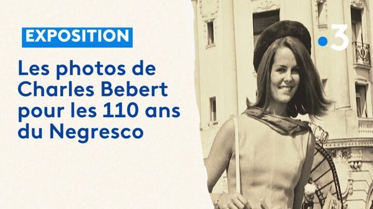 Charles Bébert, photographe niçois, expose ses œuvres à l’occasion du 110e anniversaire de l’hôtel Negresco.