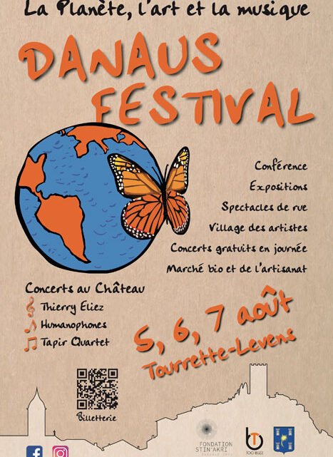 Danaus Festival revient en force à Tourrette-Levens pour sa 2e édition jusqu’à dimanche dans les Alpes-Maritimes Danaus Festival revient en force à Tourrette-Levens pour sa 2e édition jusqu’à dimanche dans les Alpes-Maritimes