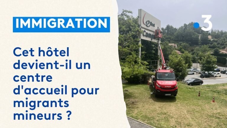 Est-ce que cet hôtel se transforme en centre d’accueil pour les migrants ?