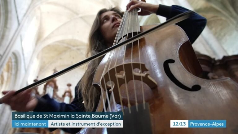Exploration de la viole de Gambe à travers Saint Maximin-la-Sainte-Baume avec Salomé Gasselin
