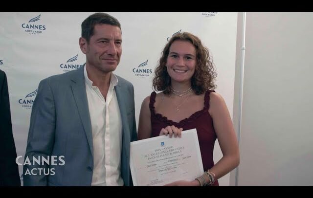 Les jeunes cannois méritants: honneur de la Mairie de Cannes