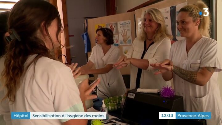 Sensibilisation à l’importance de l’hygiène des mains à Digne-les-Bains