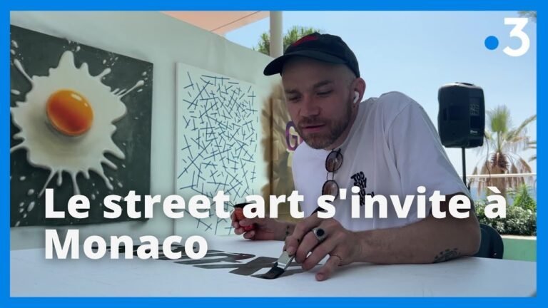 Street artists du monde entier en résidence solidaire à Monaco