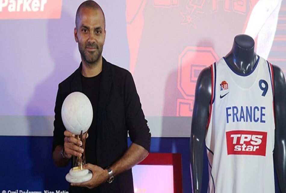 Tony Parker, la star du basket honorée à Nice Tony Parker, la star du basket honorée à Nice