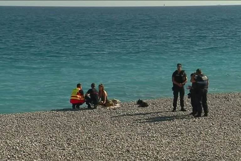Tragédie sur la Promenade des Anglais : La disparition tragique d’un jeune homme sur la plage