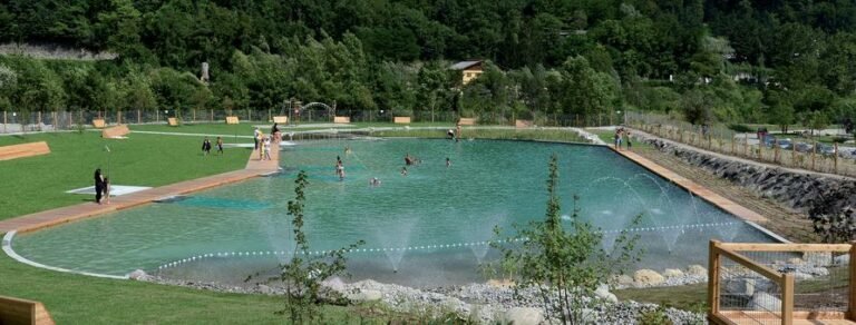 Une nouvelle ère pour Roquebillière : la rénovation spectaculaire du bassin de baignade biologique !
