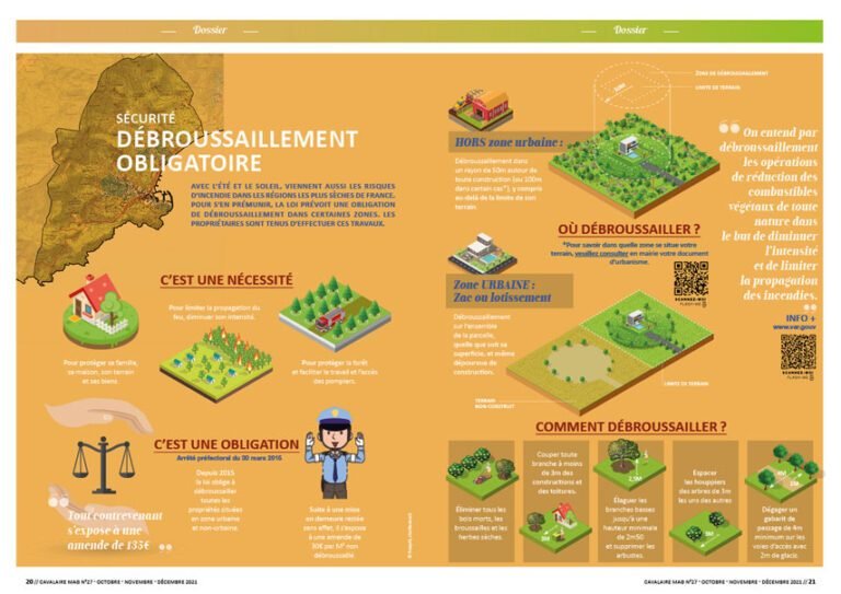 Débroussaillage préventif dans le Var pour minimiser les risques d’incendie estival