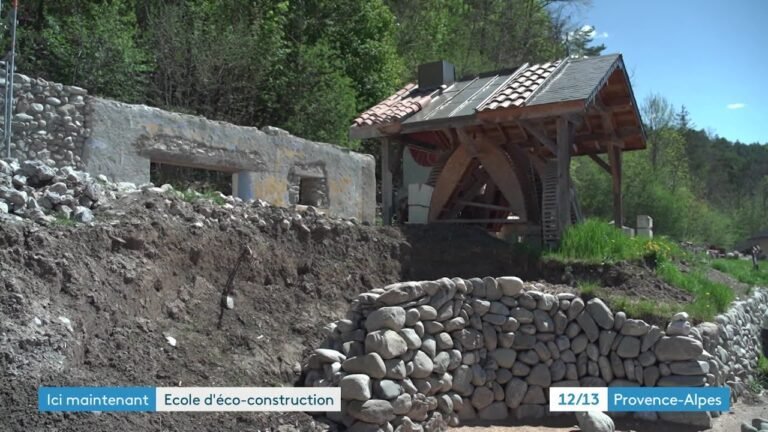 Découverte d&rsquo;Embrun dans les Hautes-Alpes : Le Gabion, un centre de formation spécialisé dans l&rsquo;éco construction