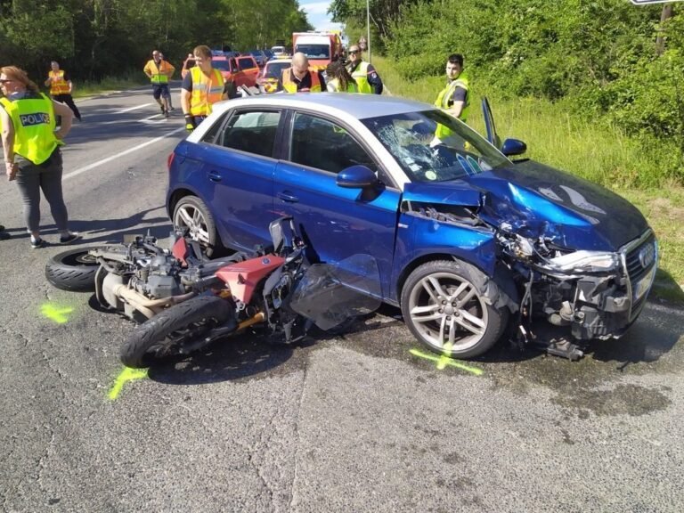 Grave accident de la route à Èze : un motard lutte pour sa vie
