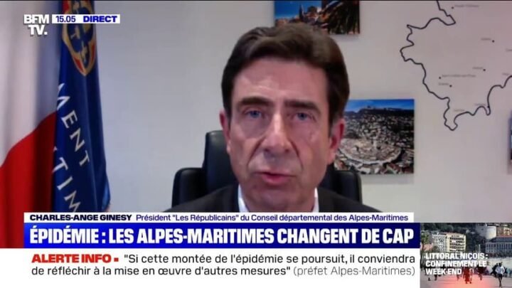 La région des Alpes-Maritimes annonce une aide de 50.000 euros, grâce au président Charles Ange Ginésy.