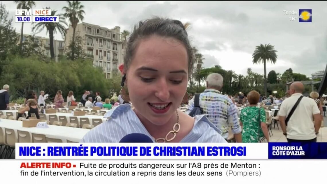 Le grand retour de Christian Estrosi : une rentrée politique remportée au coeur de Nice Le grand retour de Christian Estrosi : une rentrée politique remportée au coeur de Nice