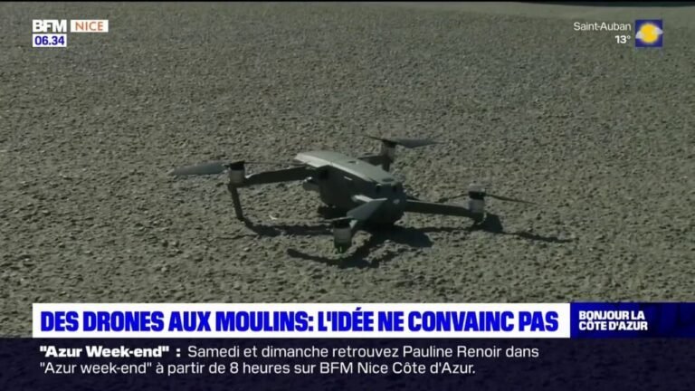 Les drones s&rsquo;envolent au-dessus d&rsquo;un quartier de Nice pour contrer les trafics de drogue et briser la spirale de violence