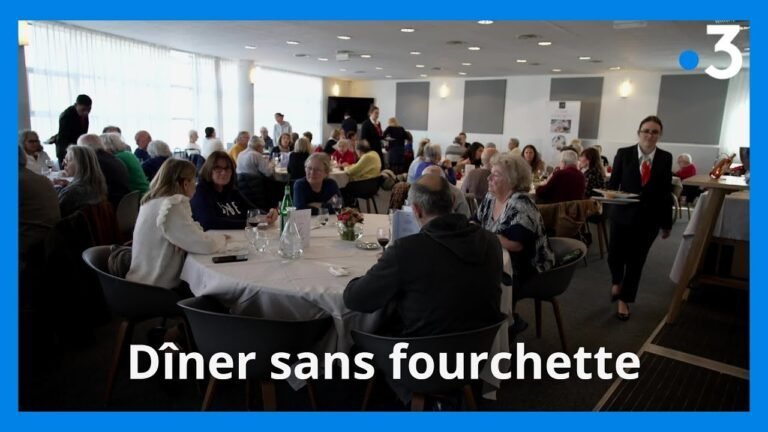 Marseille : Un repas sans fourchette pour soutenir les personnes atteintes de maladies dégénératives.