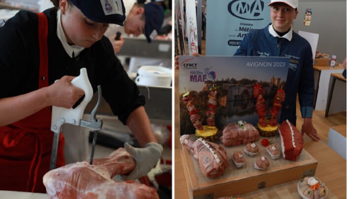 Modification du titre: 
Grand concours national des apprentis bouchers à Avignon