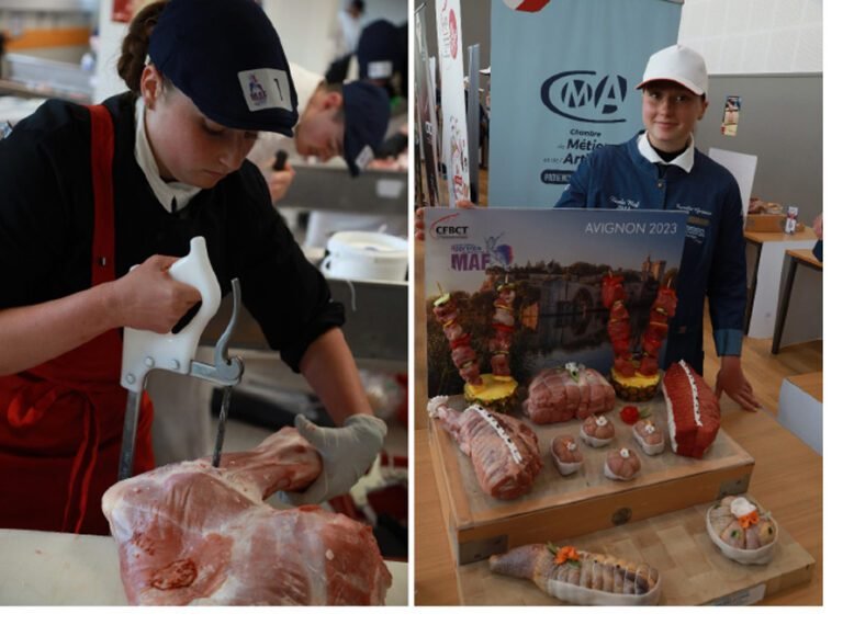 Modification du titre:
Grand concours national des apprentis bouchers à Avignon
