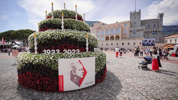 Monaco celebrates Prince Rainier III’s centenary with cannon fire and an exhibition.