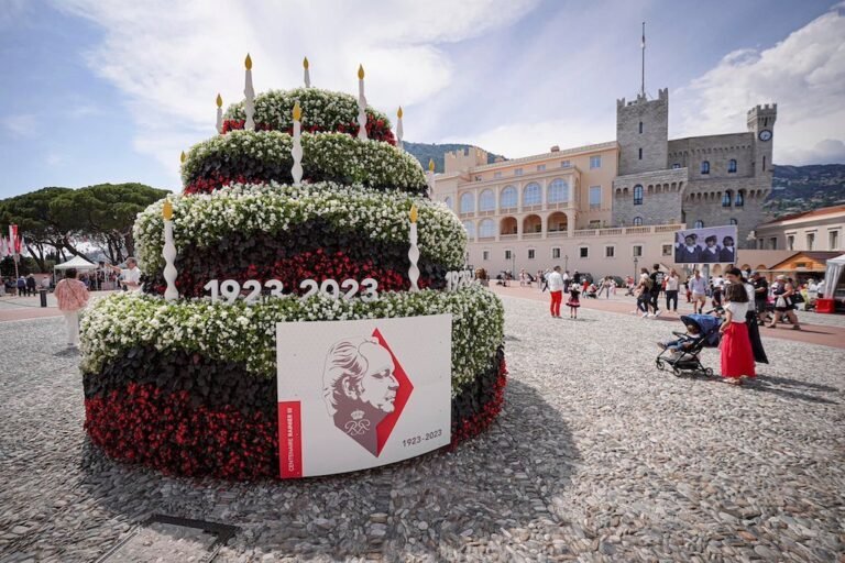 Monaco celebrates Prince Rainier III’s centenary with cannon fire and an exhibition.