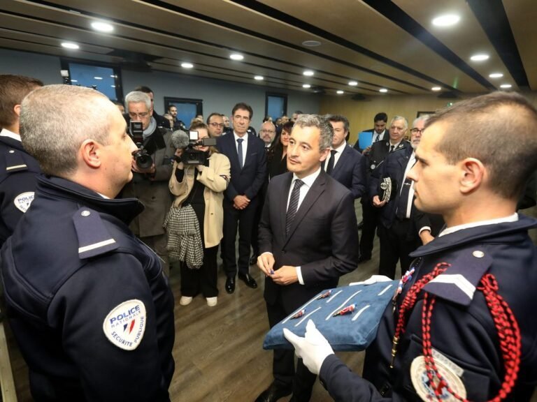 Sincères félicitations à la police municipale de Nice pour son exceptionnel courage, souligne Gérald Darmanin
