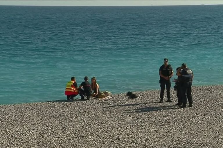 Tragique incident: Un homme décède tragiquement par noyade à quelques mètres de la rive dans les Alpes-Maritimes