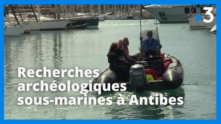 La recherche d’une épave du XVIe siècle à Antibes par des archéologues