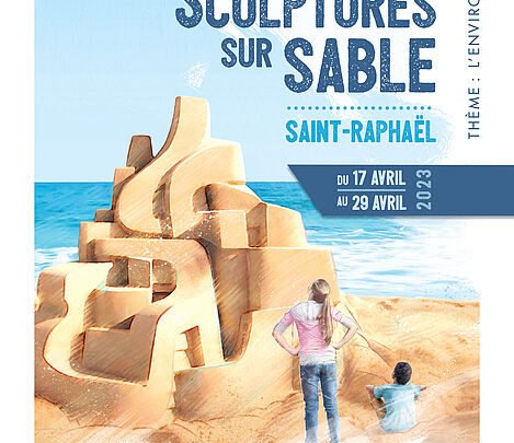 Le festival des sculptures sur sable à Saint-Raphaël