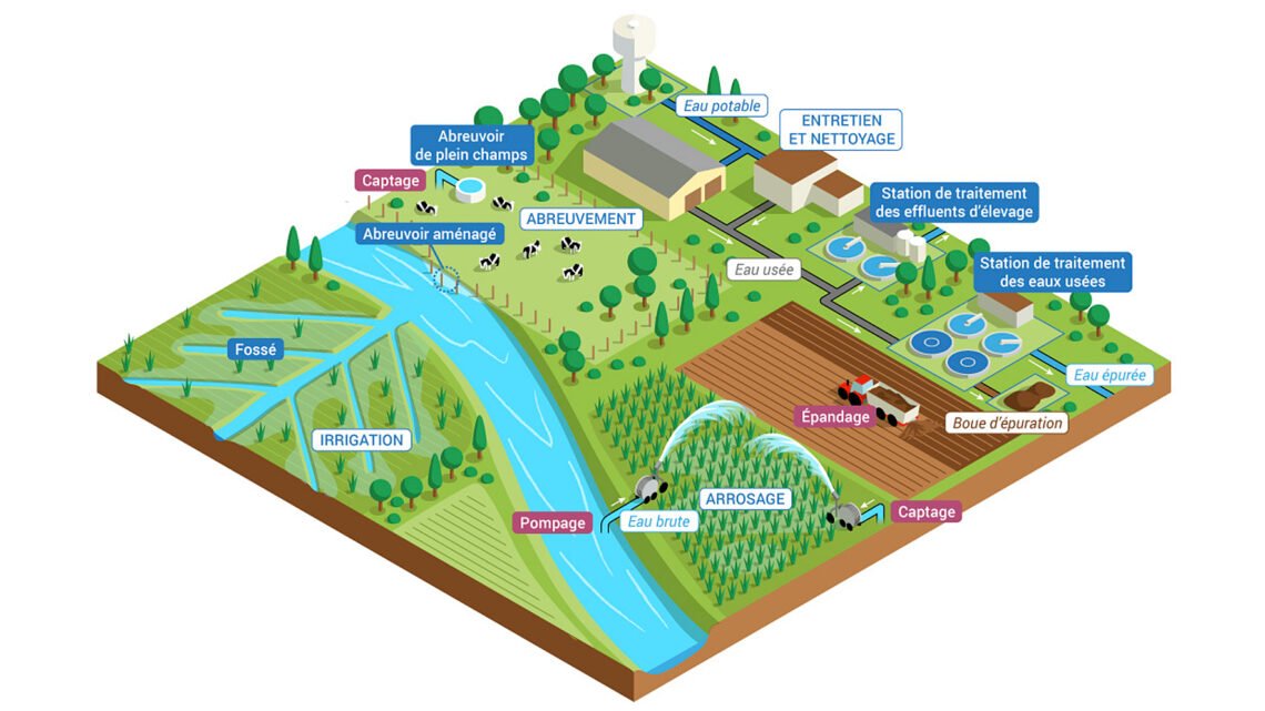 Le rôle essentiel des agriculteurs dans le plan d’eau Le rôle essentiel des agriculteurs dans le plan d’eau