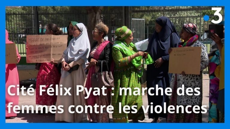Marche des mamans de la cité Félix Pyat à Marseille contre la violence: une lutte pour un avenir plus sûr