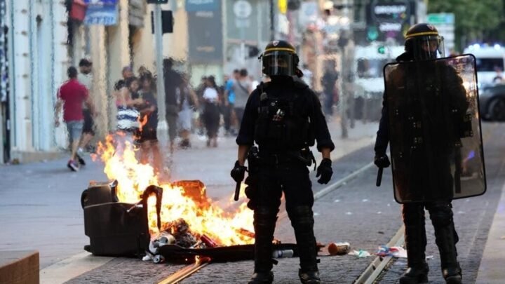 Marseille: Protest against police violence