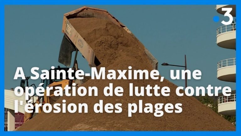Préservation des plages de Sainte-Maxime : Une lutte efficace contre l&rsquo;érosion côtière