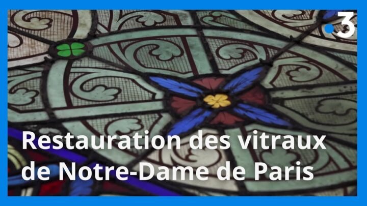 Restauration des vitraux de Notre-Dame de Paris à Marseille
