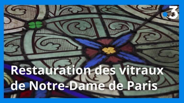 Restauration des vitraux de Notre-Dame de Paris à Marseille